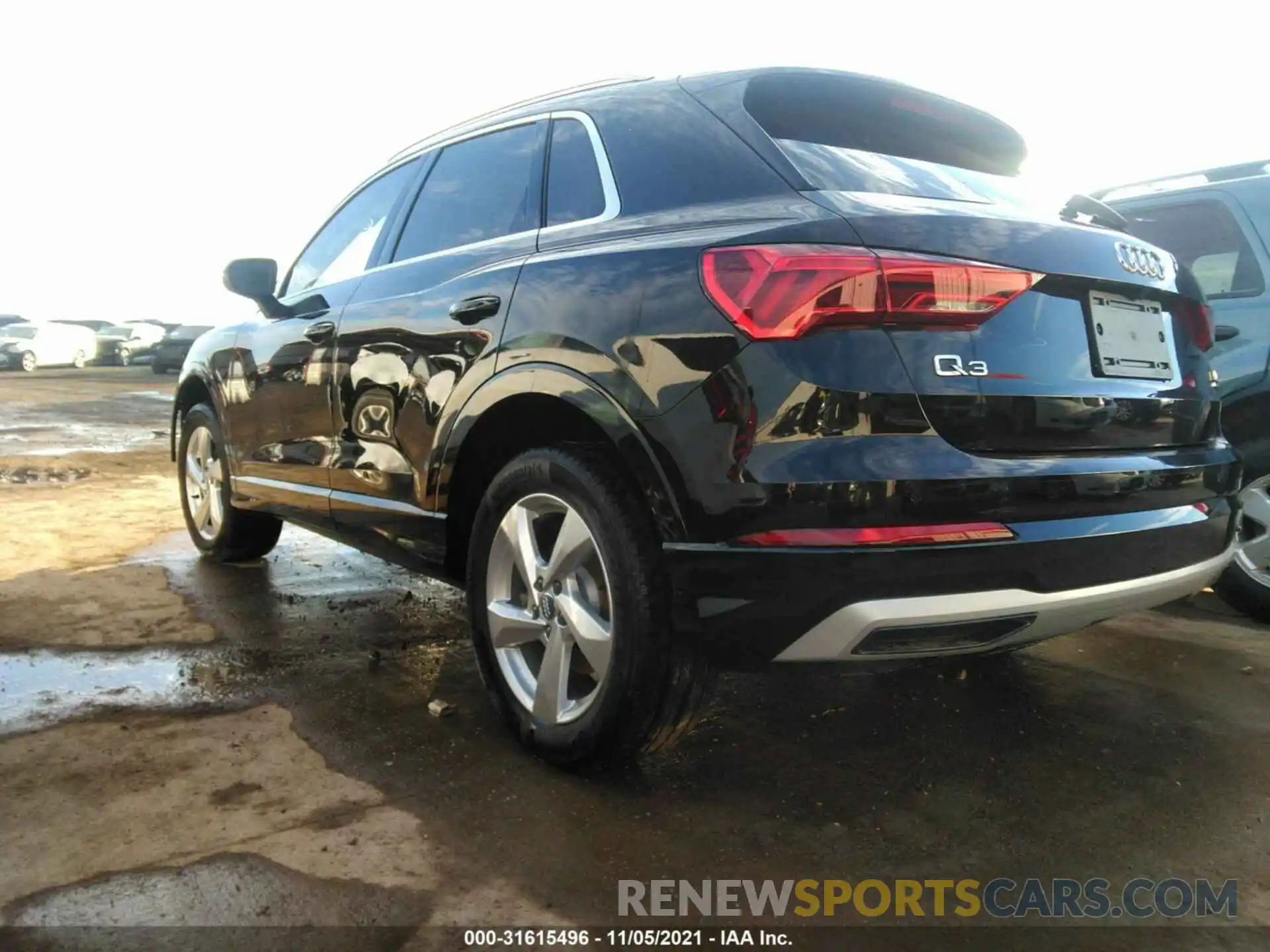 3 Фотография поврежденного автомобиля WA1BECF32L1108092 AUDI Q3 2020