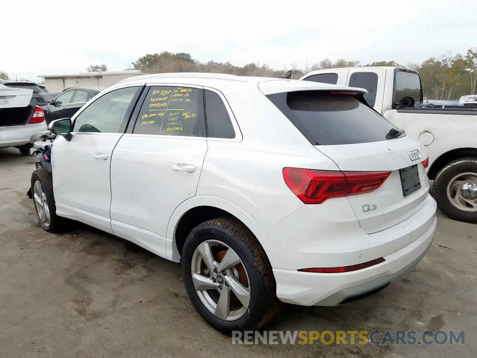 3 Фотография поврежденного автомобиля WA1BECF33L1019941 AUDI Q3 2020