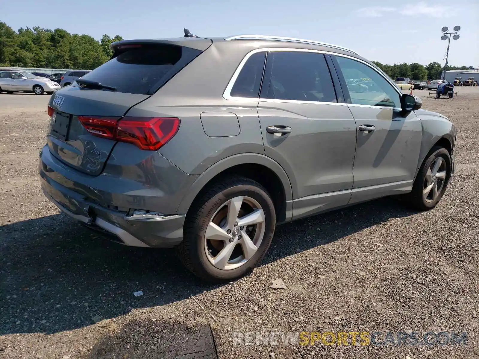 4 Фотография поврежденного автомобиля WA1BECF34L1109163 AUDI Q3 2020