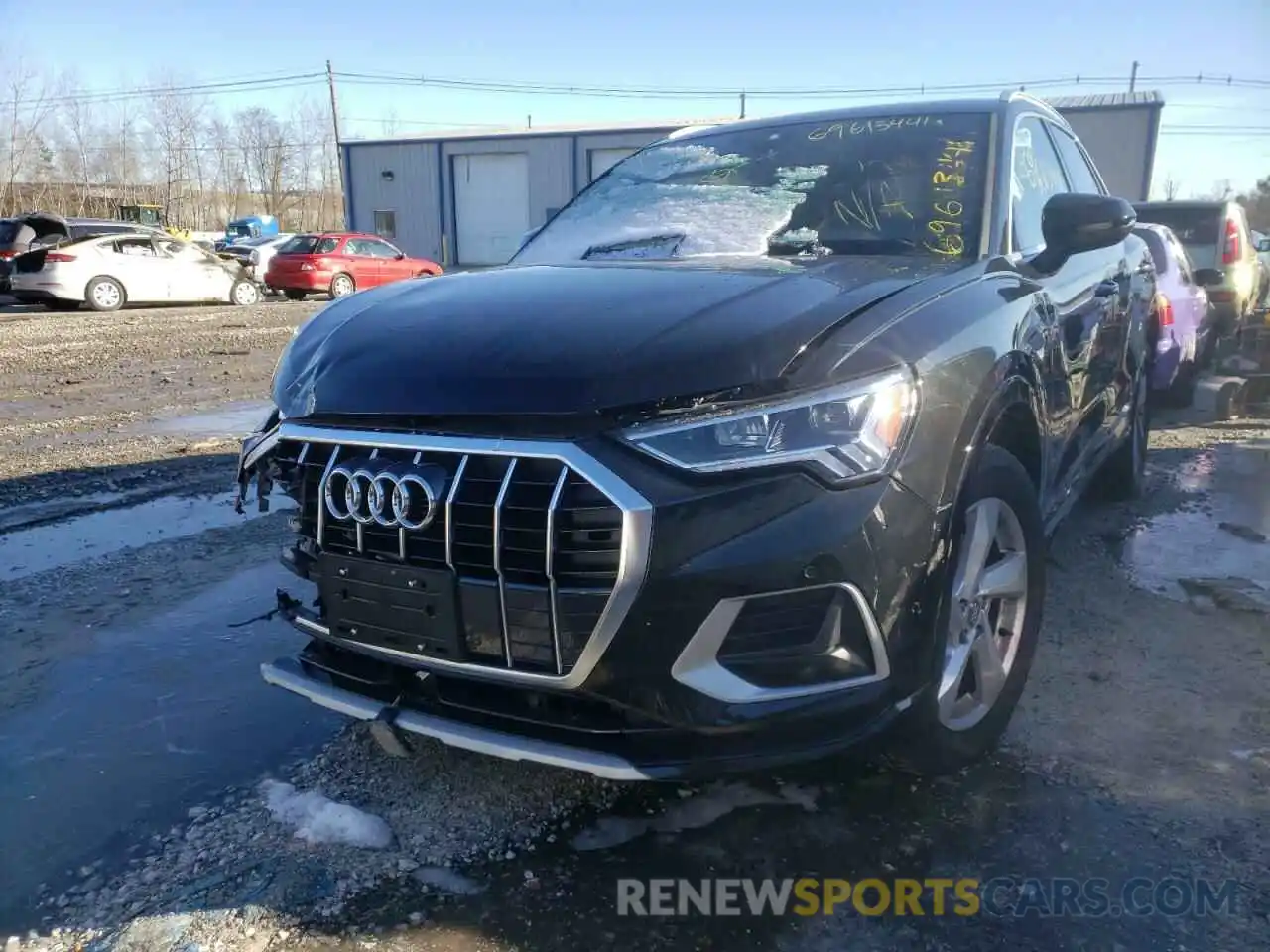 2 Фотография поврежденного автомобиля WA1BECF35L1018743 AUDI Q3 2020