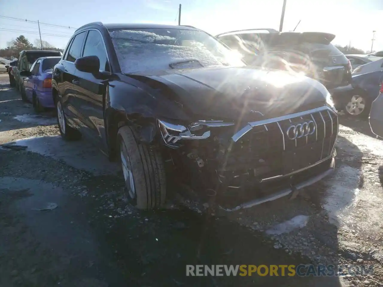 9 Photograph of a damaged car WA1BECF35L1018743 AUDI Q3 2020