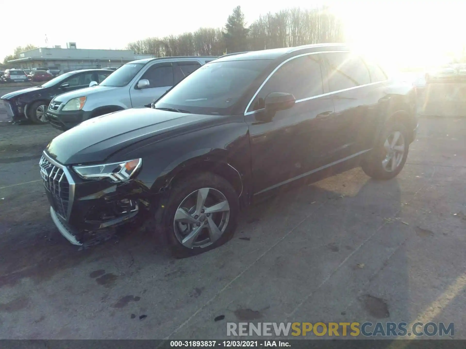 2 Photograph of a damaged car WA1BECF37L1095856 AUDI Q3 2020