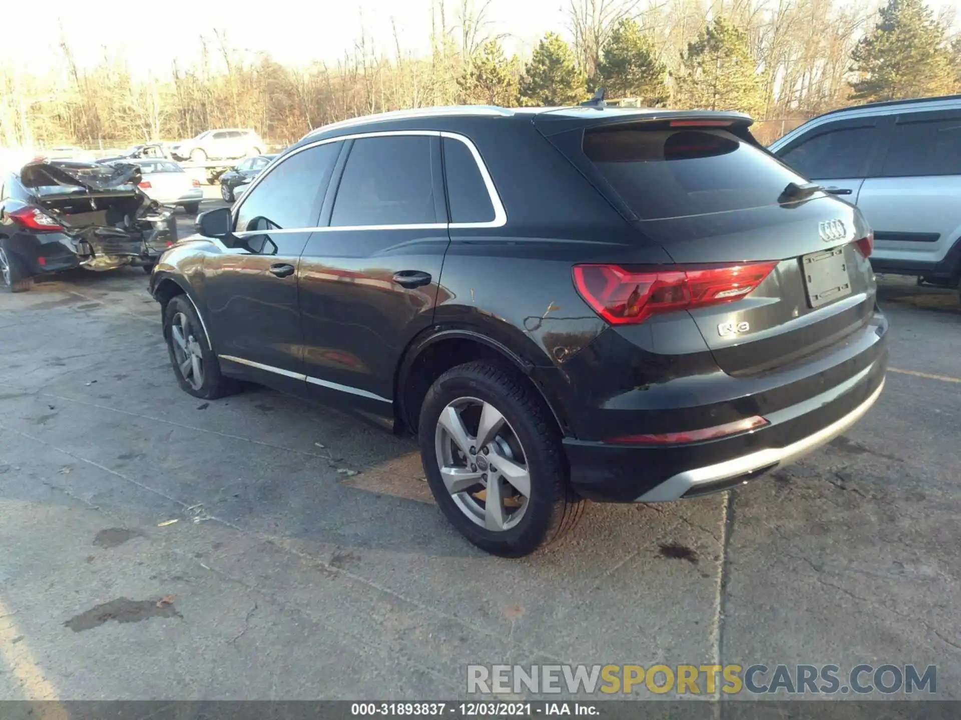 3 Photograph of a damaged car WA1BECF37L1095856 AUDI Q3 2020