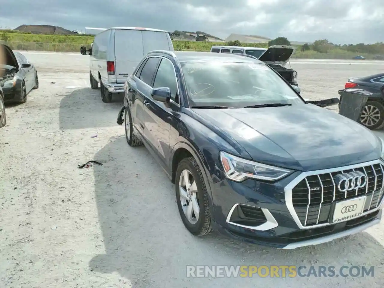 1 Photograph of a damaged car WA1BECF3XL1005857 AUDI Q3 2020