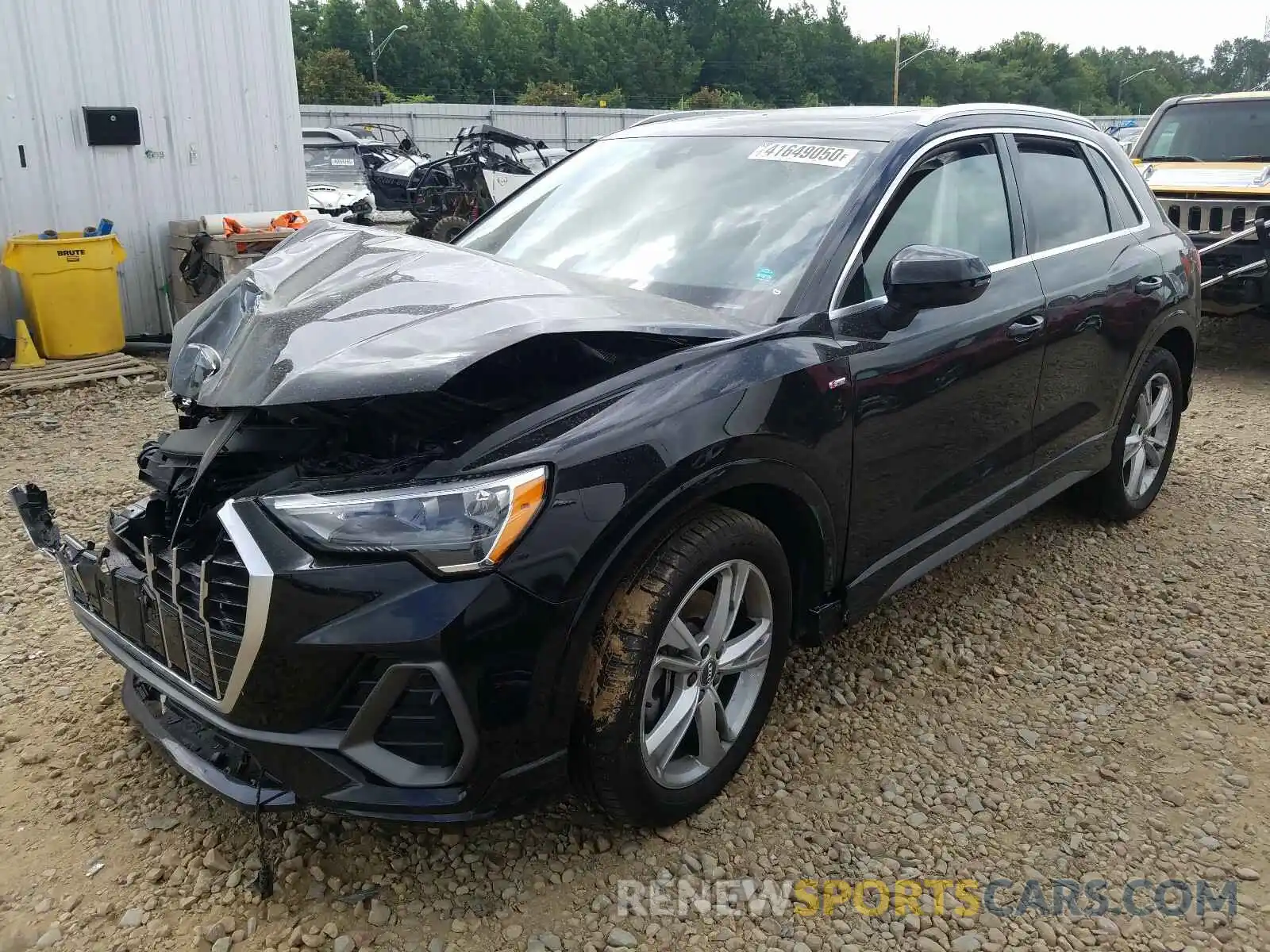 2 Photograph of a damaged car WA1DECF30L1018013 AUDI Q3 2020