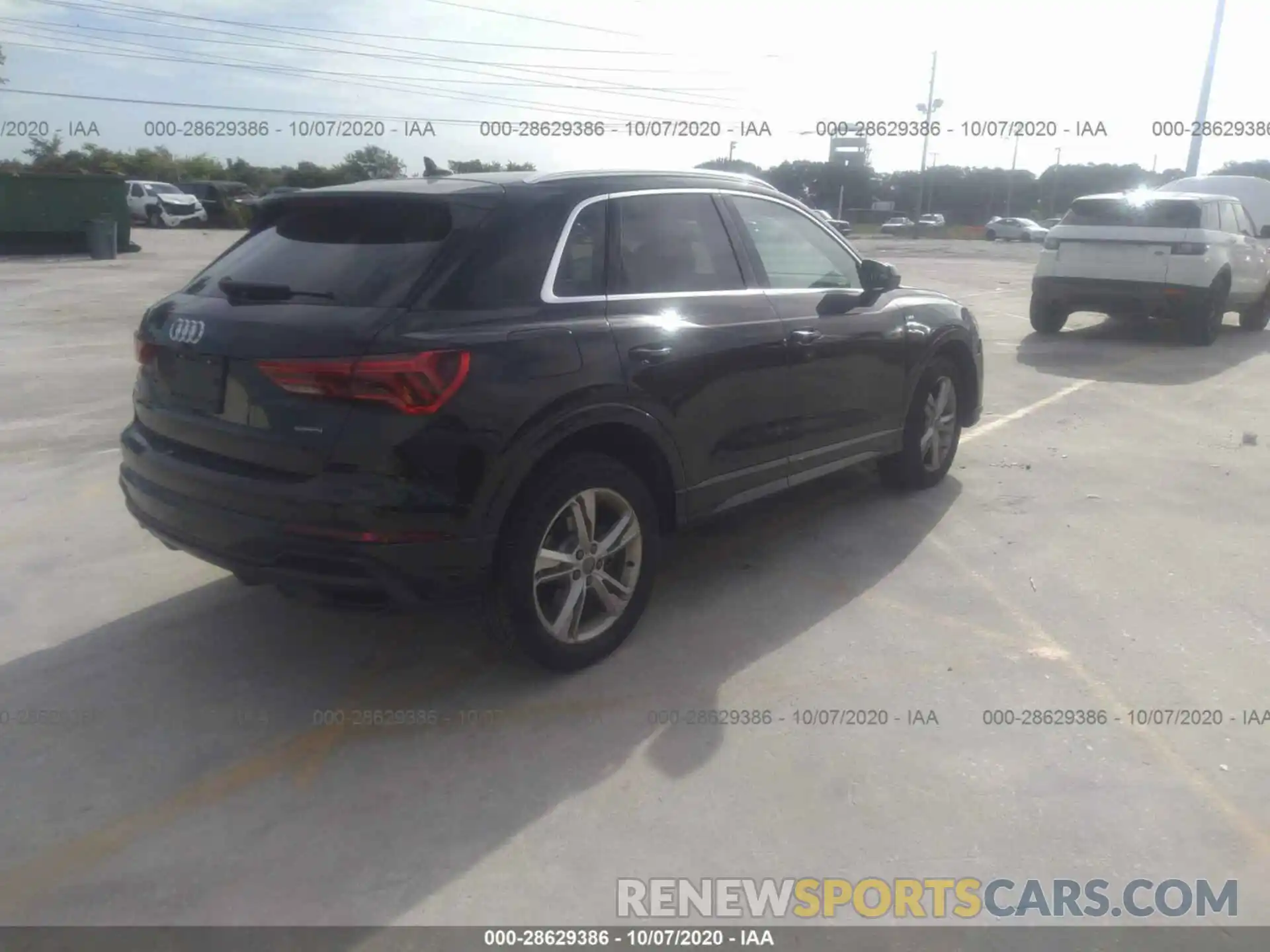 4 Фотография поврежденного автомобиля WA1DECF30L1025818 AUDI Q3 2020