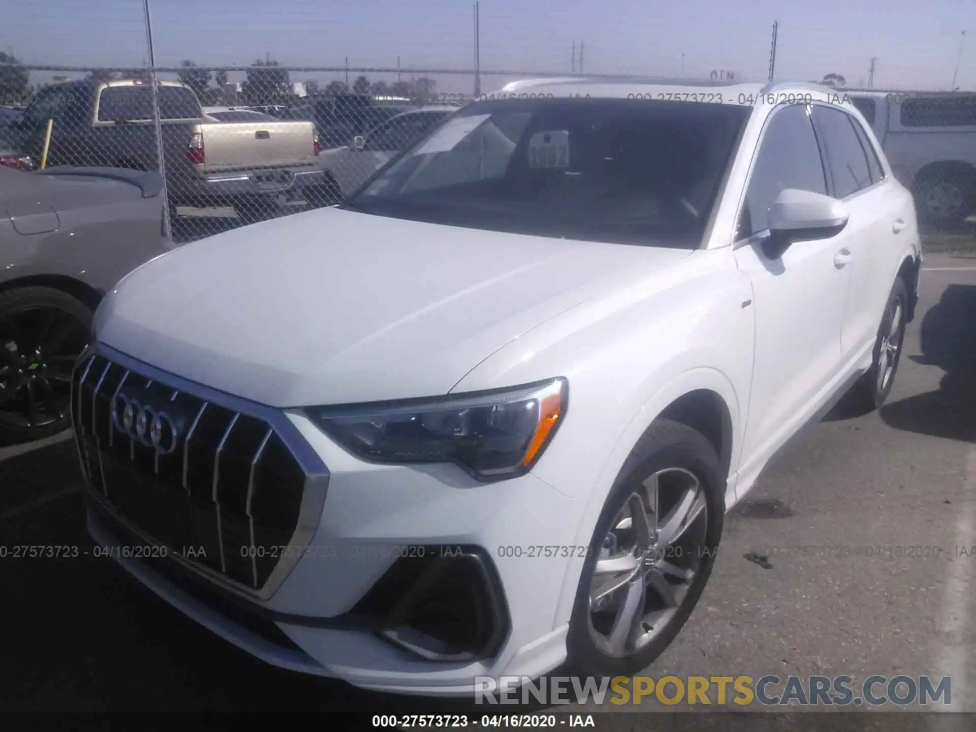 2 Photograph of a damaged car WA1DECF30L1030601 AUDI Q3 2020