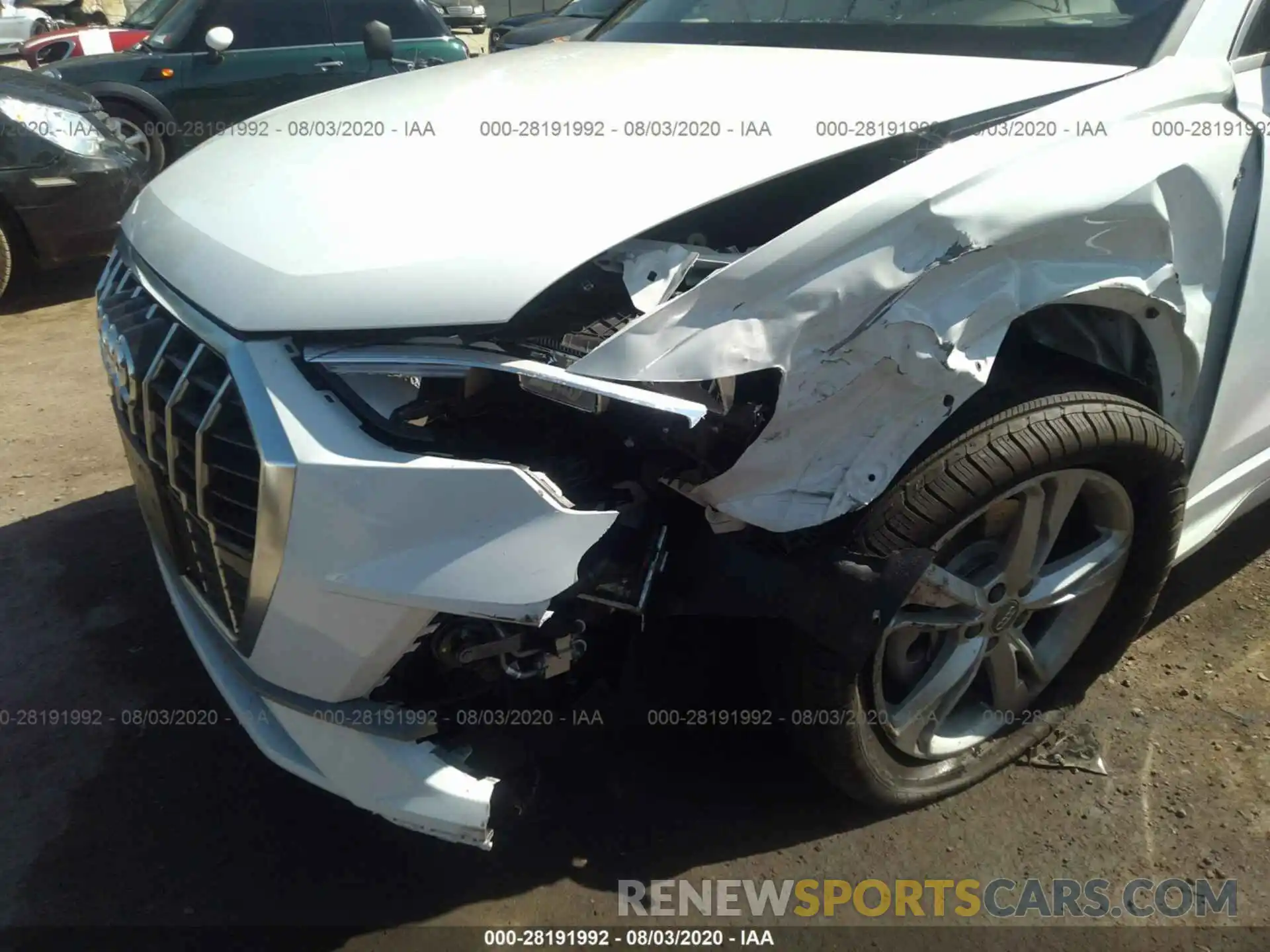 6 Photograph of a damaged car WA1DECF30L1031151 AUDI Q3 2020