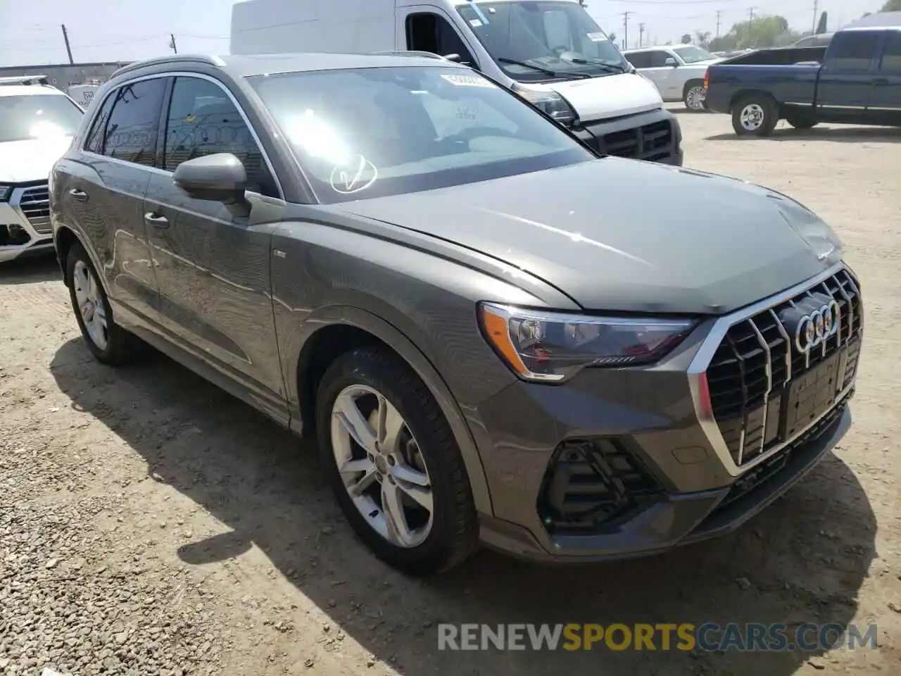 1 Photograph of a damaged car WA1DECF30L1032056 AUDI Q3 2020