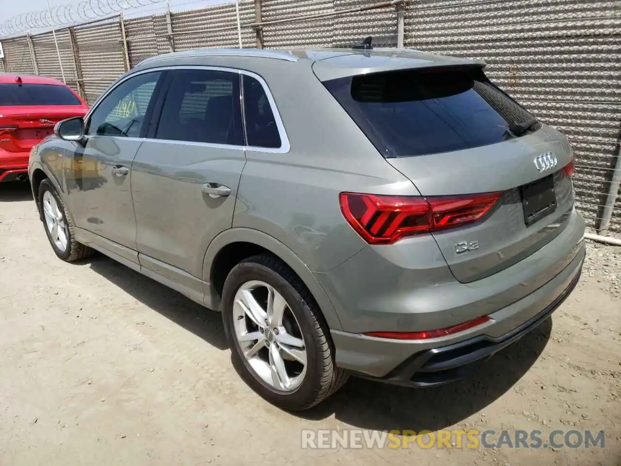 3 Photograph of a damaged car WA1DECF30L1032056 AUDI Q3 2020