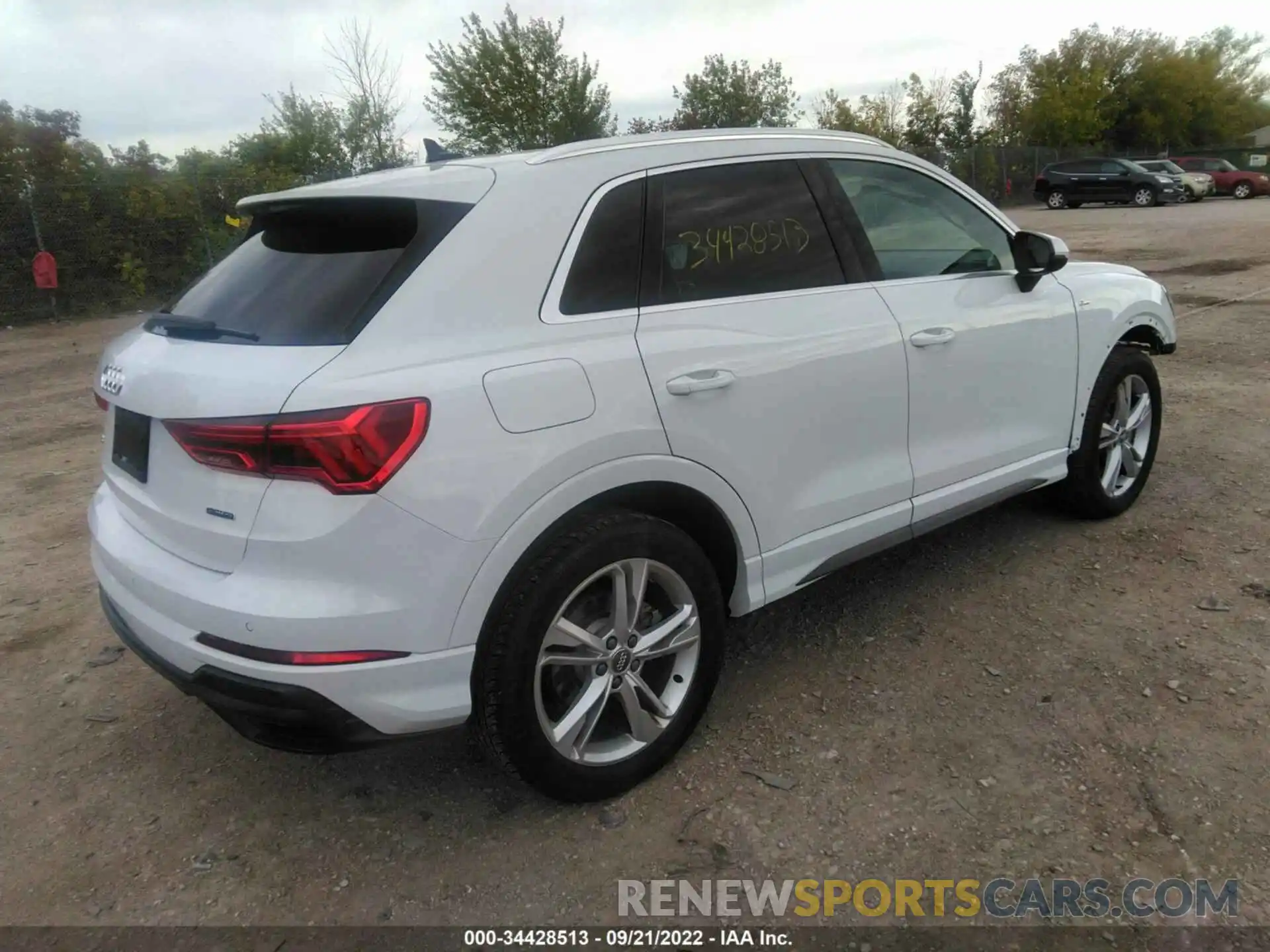 4 Фотография поврежденного автомобиля WA1DECF30L1039203 AUDI Q3 2020