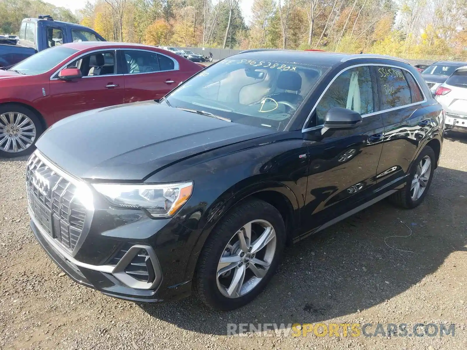 2 Photograph of a damaged car WA1DECF31L1040599 AUDI Q3 2020