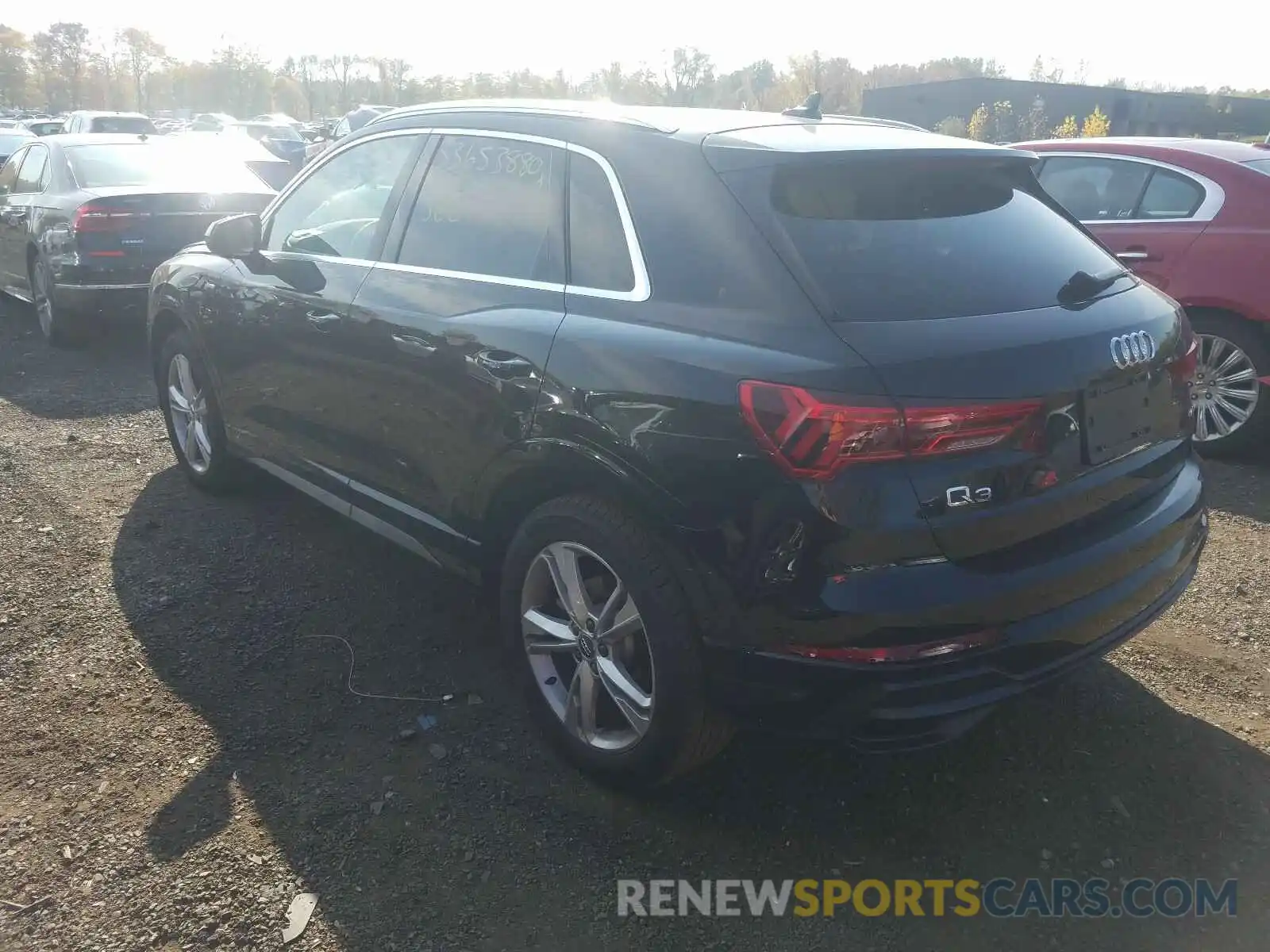 3 Photograph of a damaged car WA1DECF31L1040599 AUDI Q3 2020