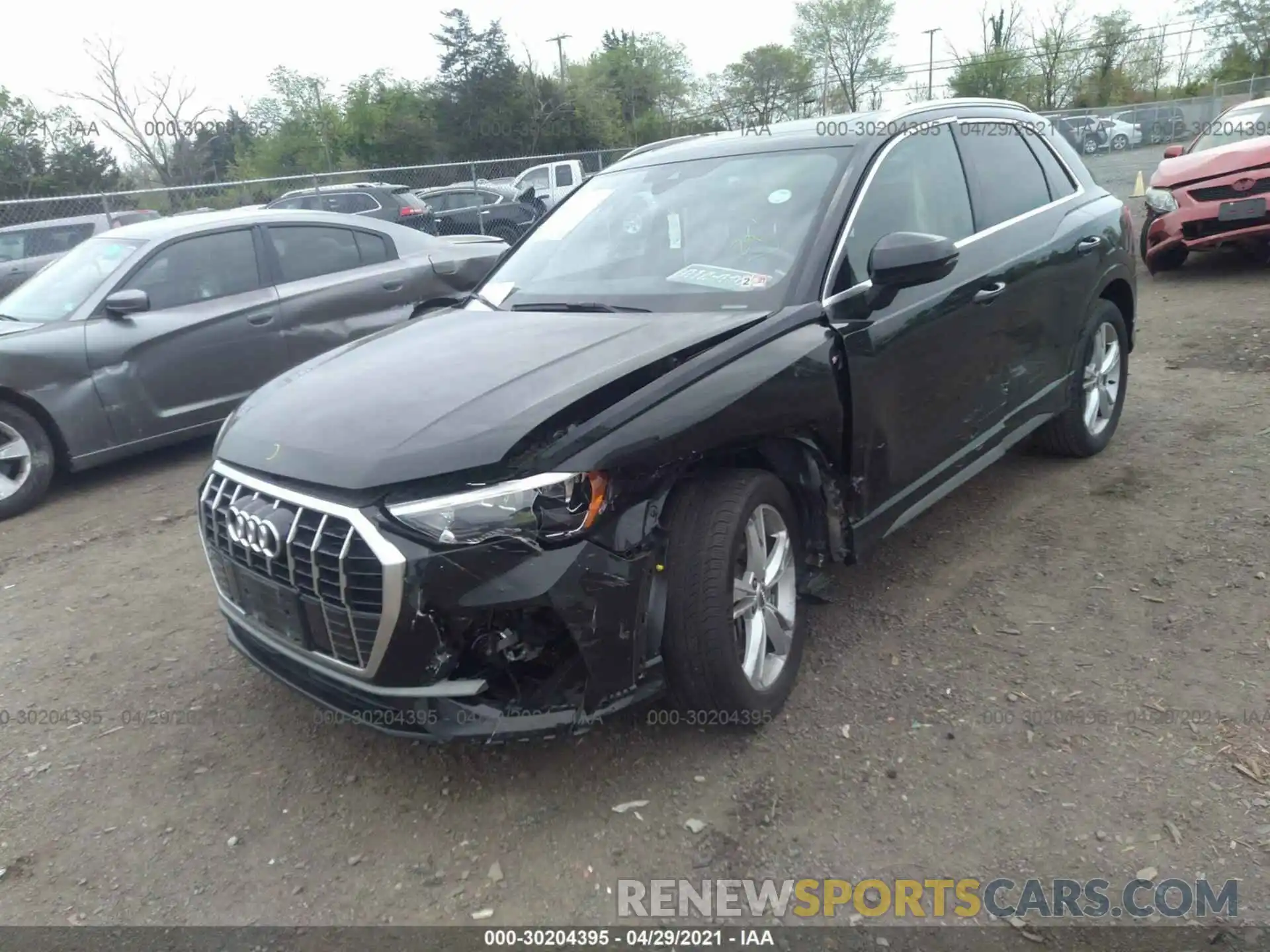 2 Photograph of a damaged car WA1DECF31L1040716 AUDI Q3 2020