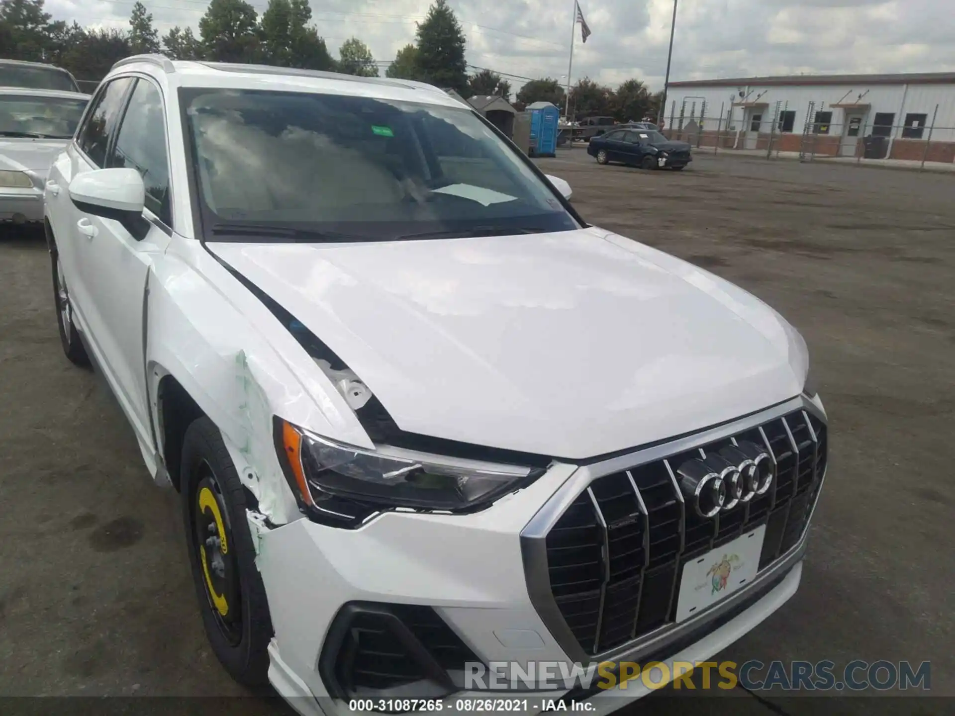 6 Фотография поврежденного автомобиля WA1DECF31L1048394 AUDI Q3 2020