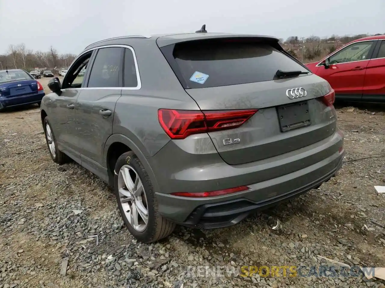 3 Фотография поврежденного автомобиля WA1DECF31L1113776 AUDI Q3 2020