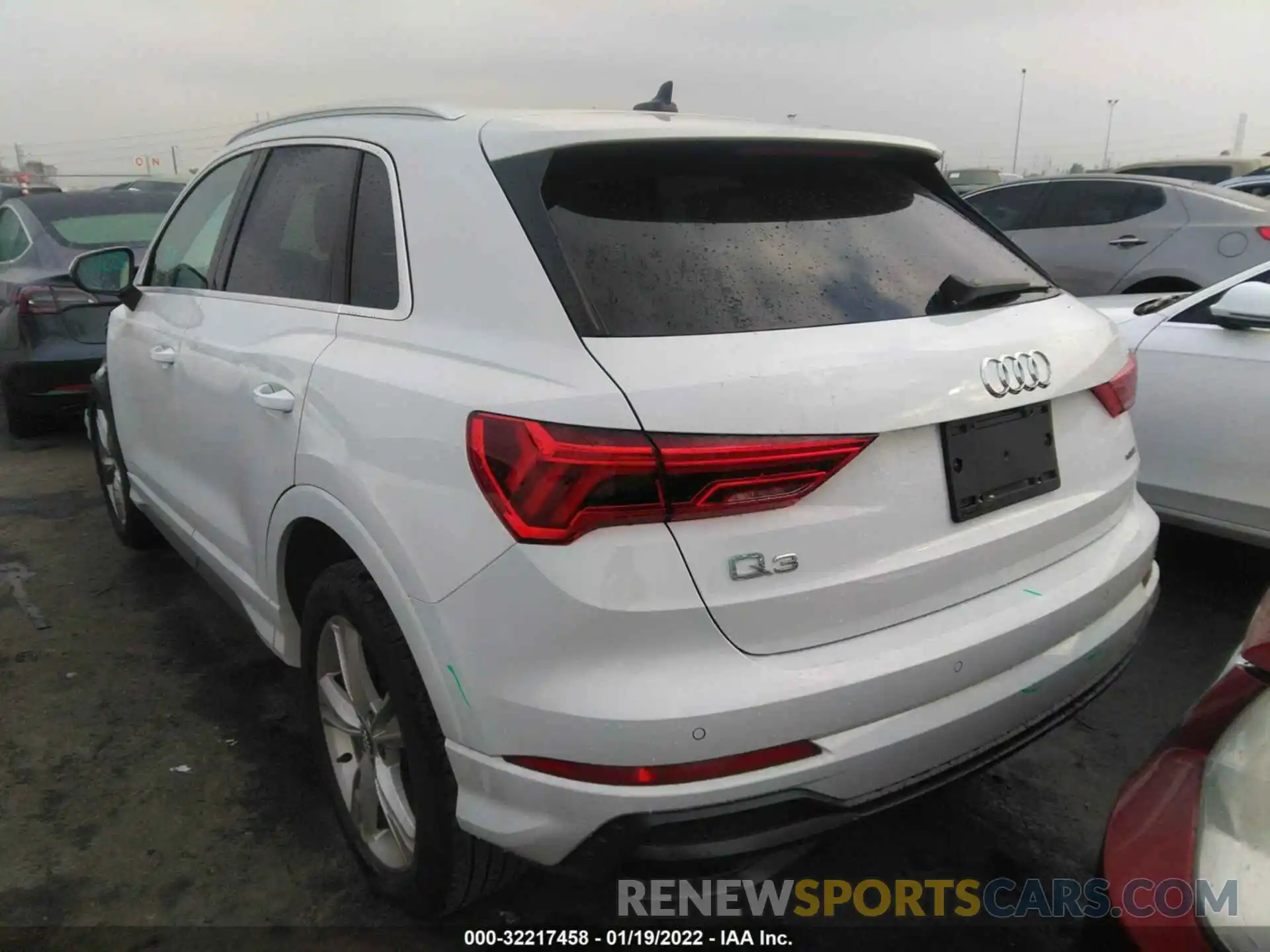 3 Фотография поврежденного автомобиля WA1DECF32L1019714 AUDI Q3 2020