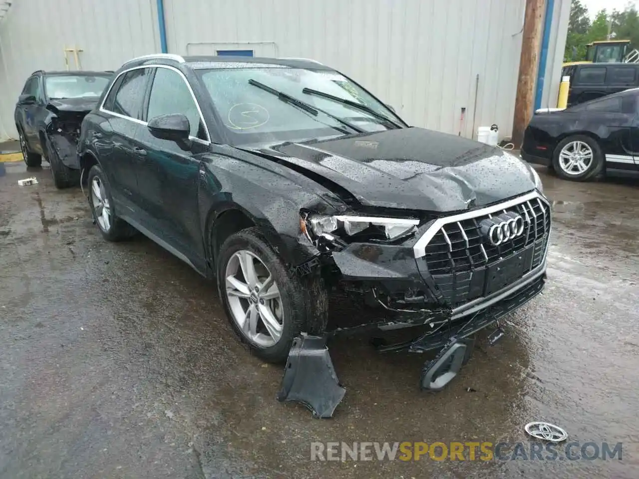 1 Фотография поврежденного автомобиля WA1DECF32L1125239 AUDI Q3 2020