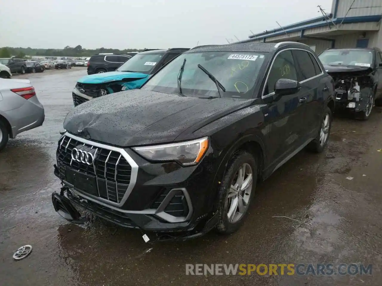 2 Фотография поврежденного автомобиля WA1DECF32L1125239 AUDI Q3 2020