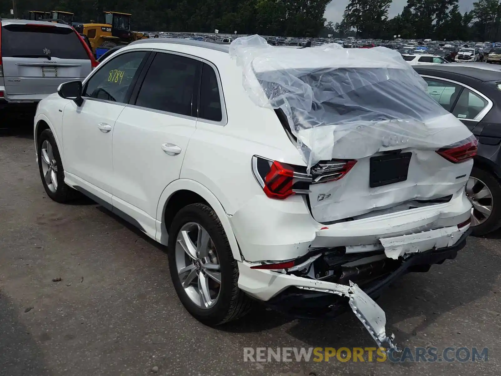 3 Фотография поврежденного автомобиля WA1DECF33L1014747 AUDI Q3 2020