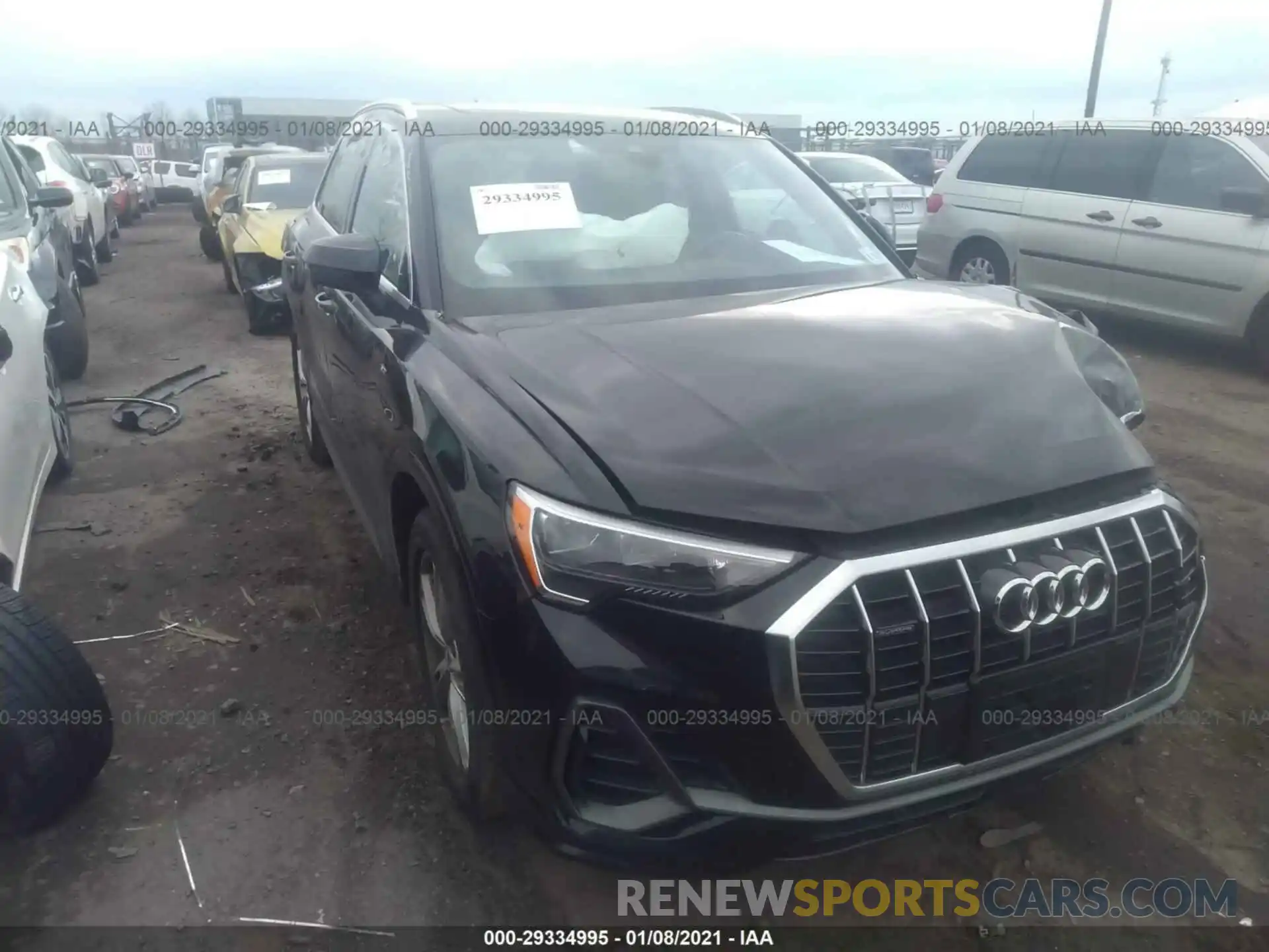 1 Photograph of a damaged car WA1DECF33L1059560 AUDI Q3 2020