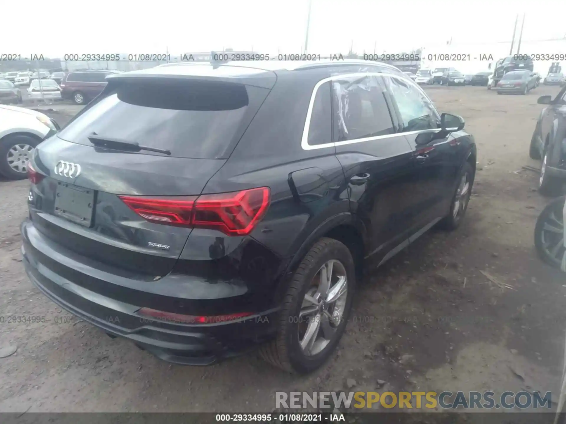 4 Фотография поврежденного автомобиля WA1DECF33L1059560 AUDI Q3 2020