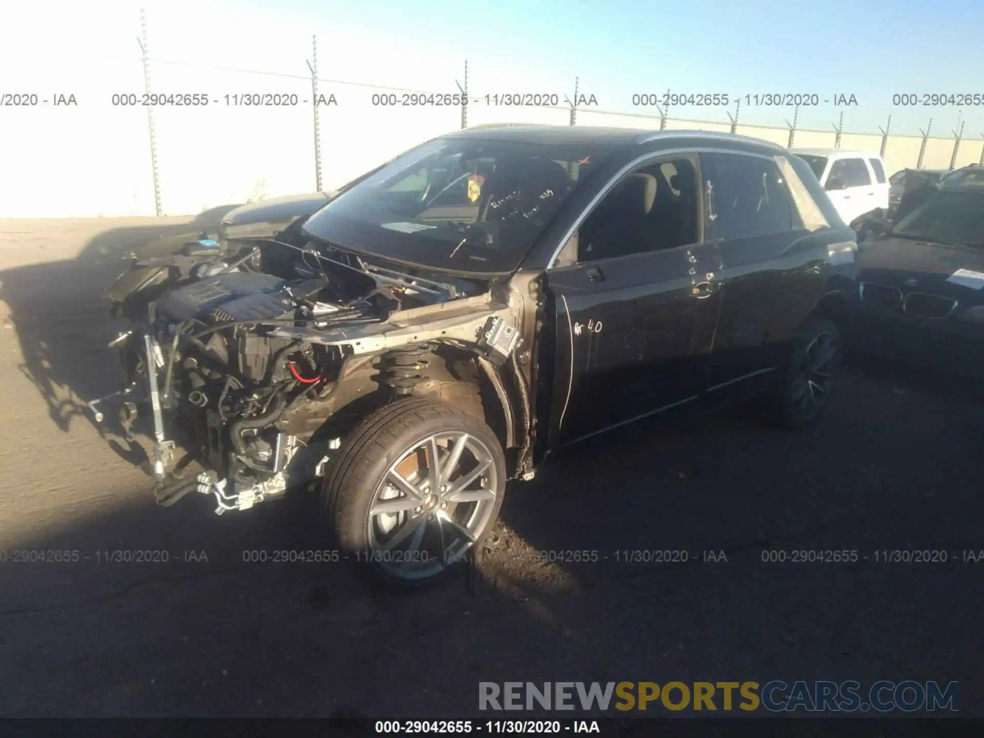 2 Photograph of a damaged car WA1DECF34L1039561 AUDI Q3 2020