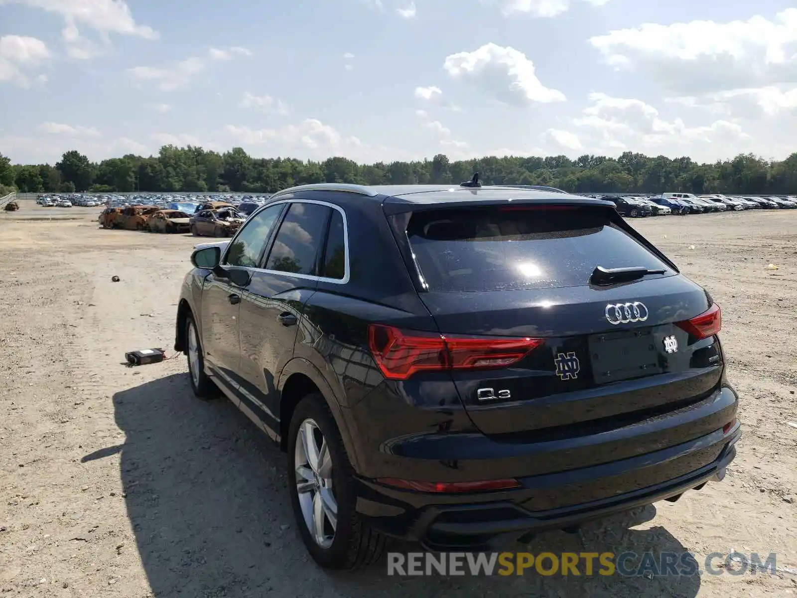 3 Photograph of a damaged car WA1DECF34L1106577 AUDI Q3 2020