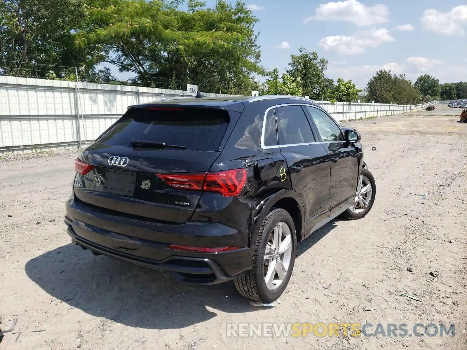 4 Фотография поврежденного автомобиля WA1DECF34L1106577 AUDI Q3 2020