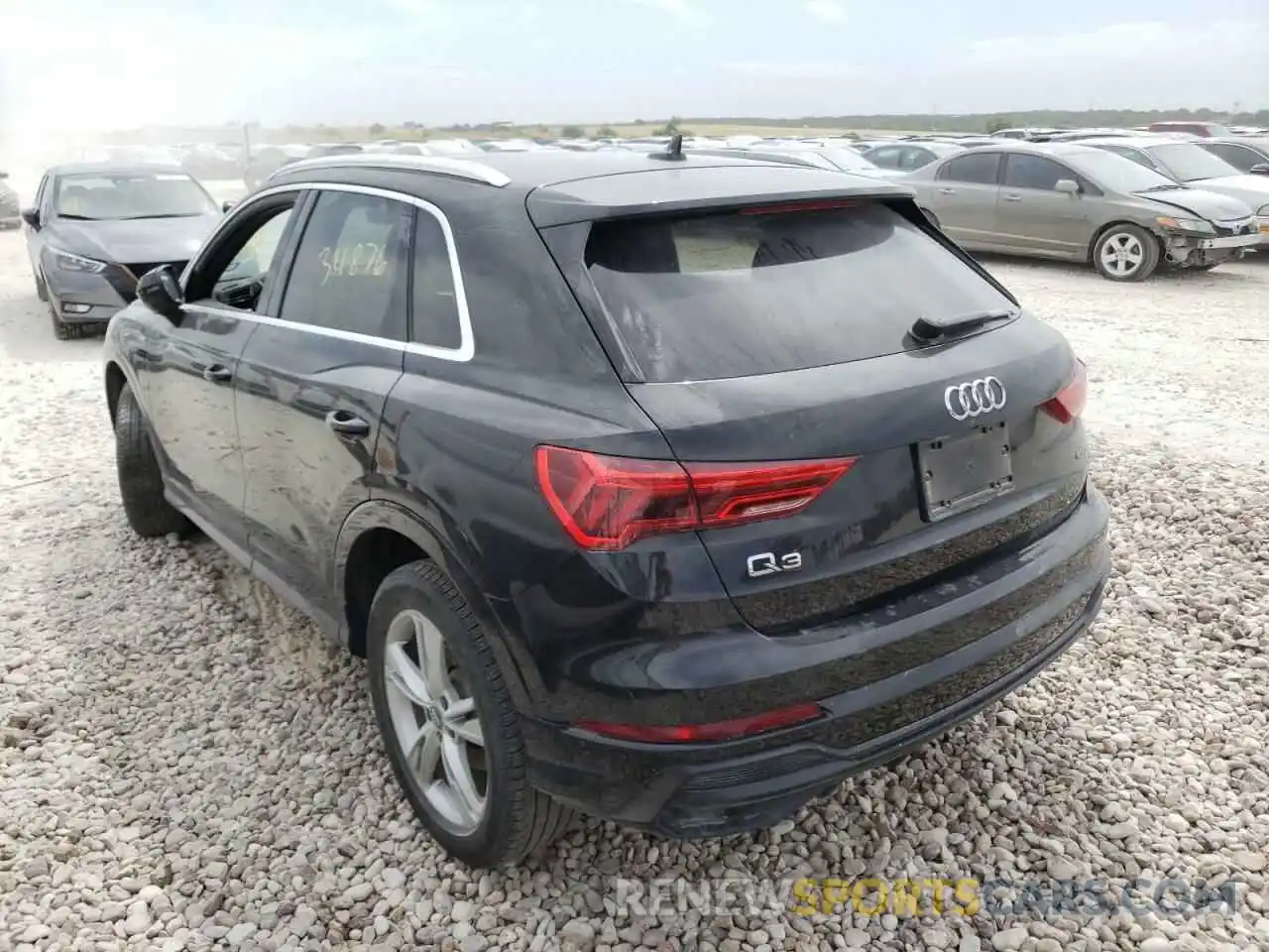 3 Фотография поврежденного автомобиля WA1DECF34L1108376 AUDI Q3 2020