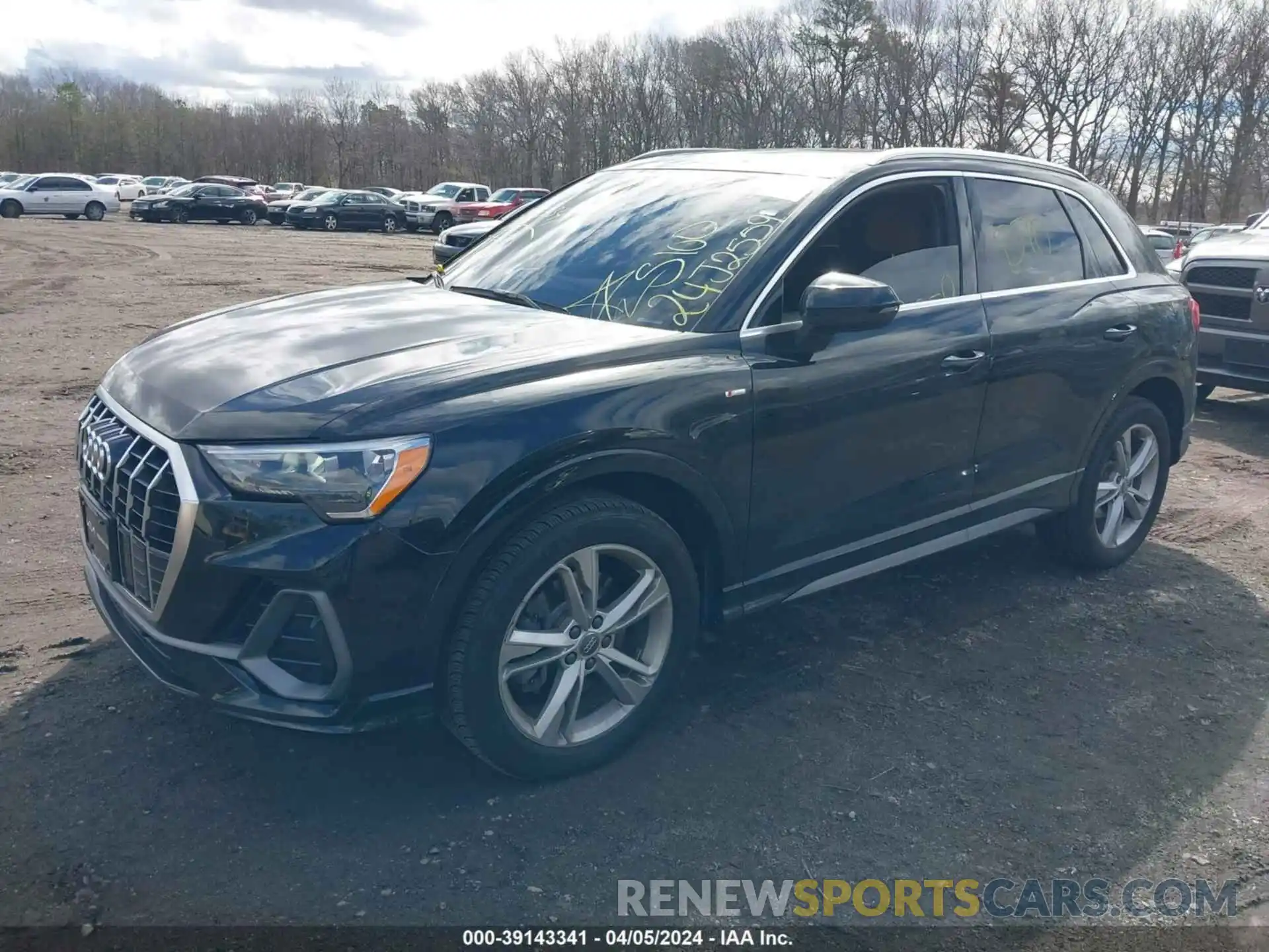 2 Photograph of a damaged car WA1DECF34L1112170 AUDI Q3 2020