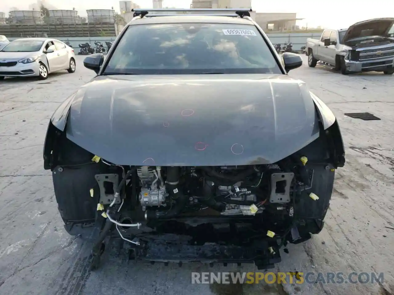 5 Photograph of a damaged car WA1DECF35L1009405 AUDI Q3 2020