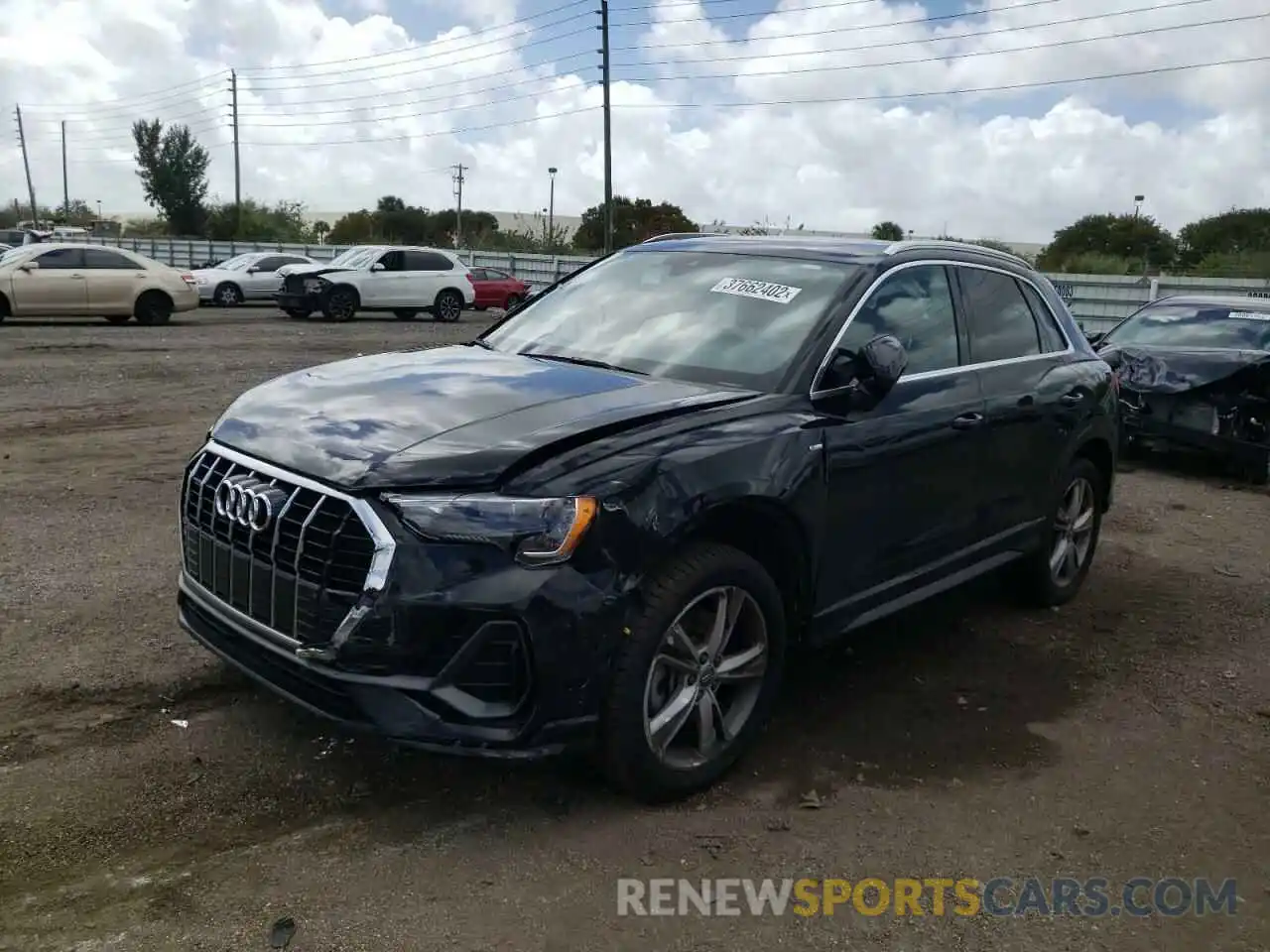 2 Photograph of a damaged car WA1DECF35L1018248 AUDI Q3 2020