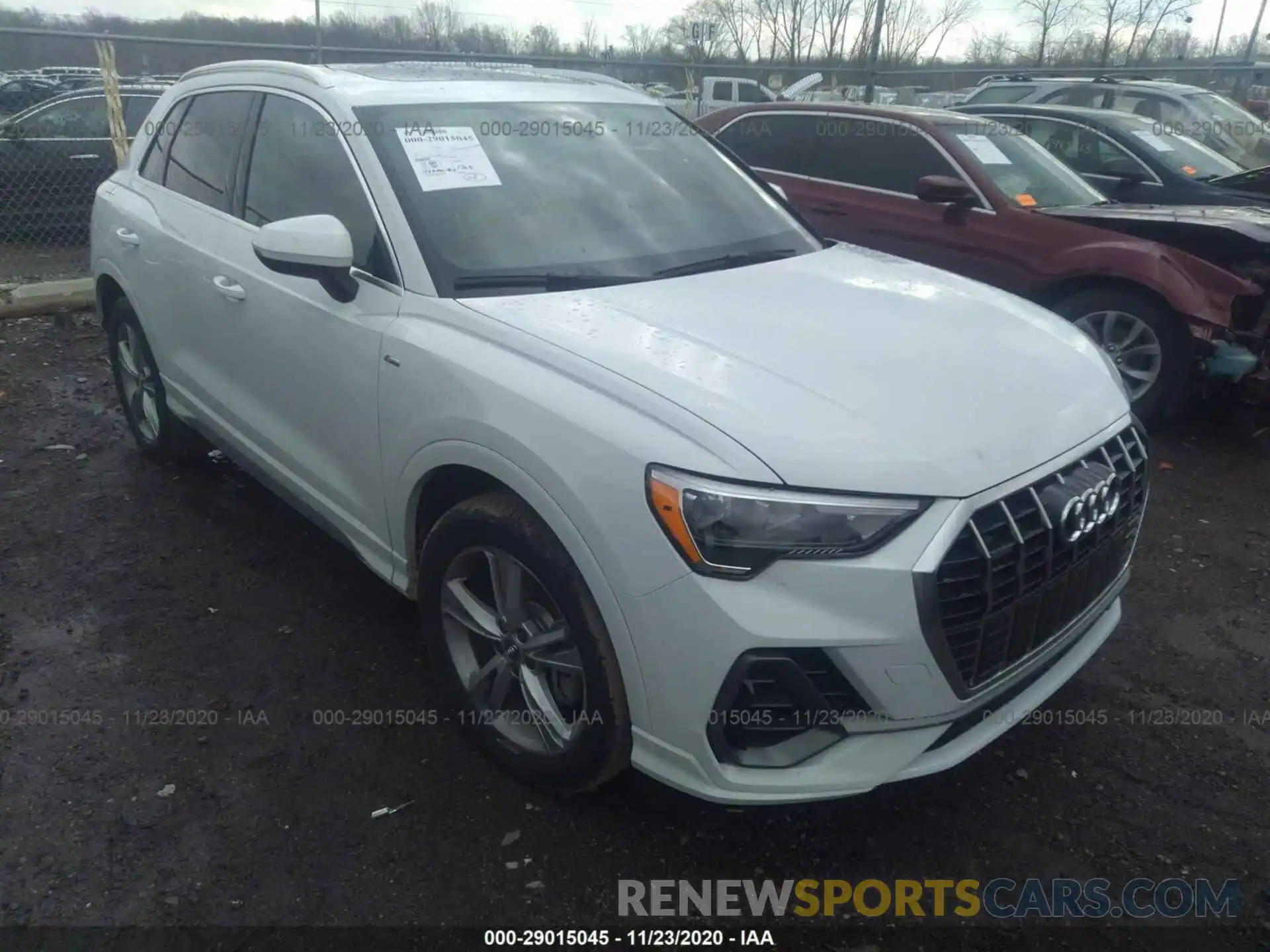 1 Фотография поврежденного автомобиля WA1DECF35L1123968 AUDI Q3 2020