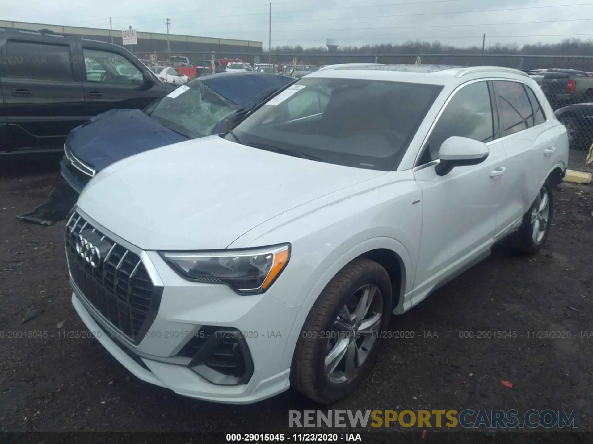 2 Фотография поврежденного автомобиля WA1DECF35L1123968 AUDI Q3 2020