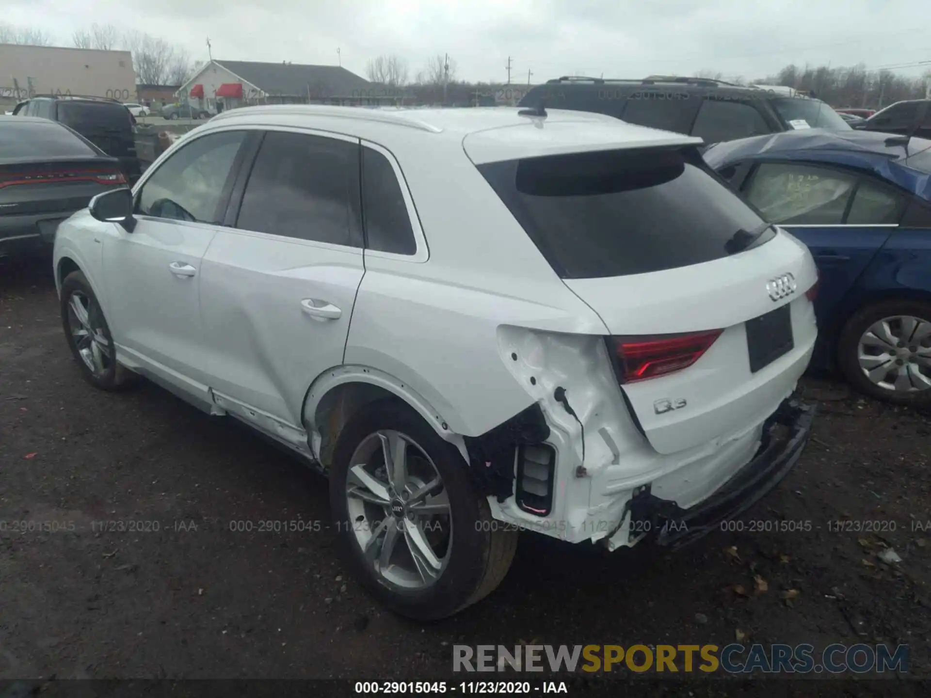 3 Фотография поврежденного автомобиля WA1DECF35L1123968 AUDI Q3 2020