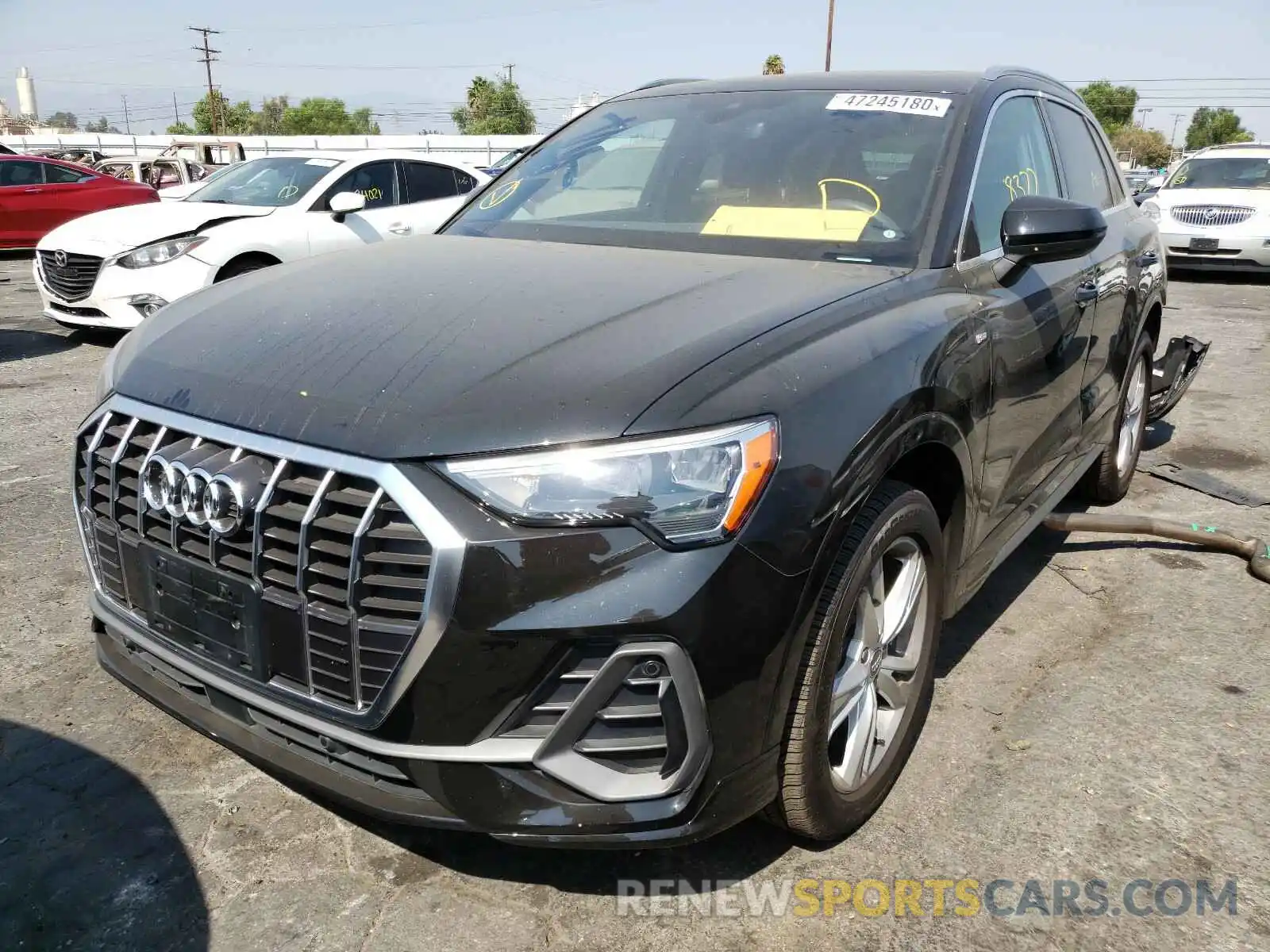 2 Photograph of a damaged car WA1DECF36L1023586 AUDI Q3 2020