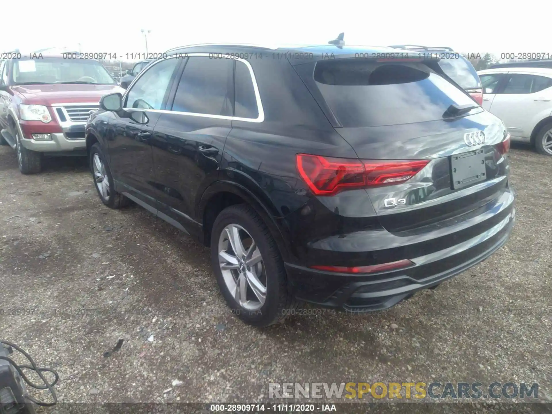 3 Фотография поврежденного автомобиля WA1DECF36L1042817 AUDI Q3 2020