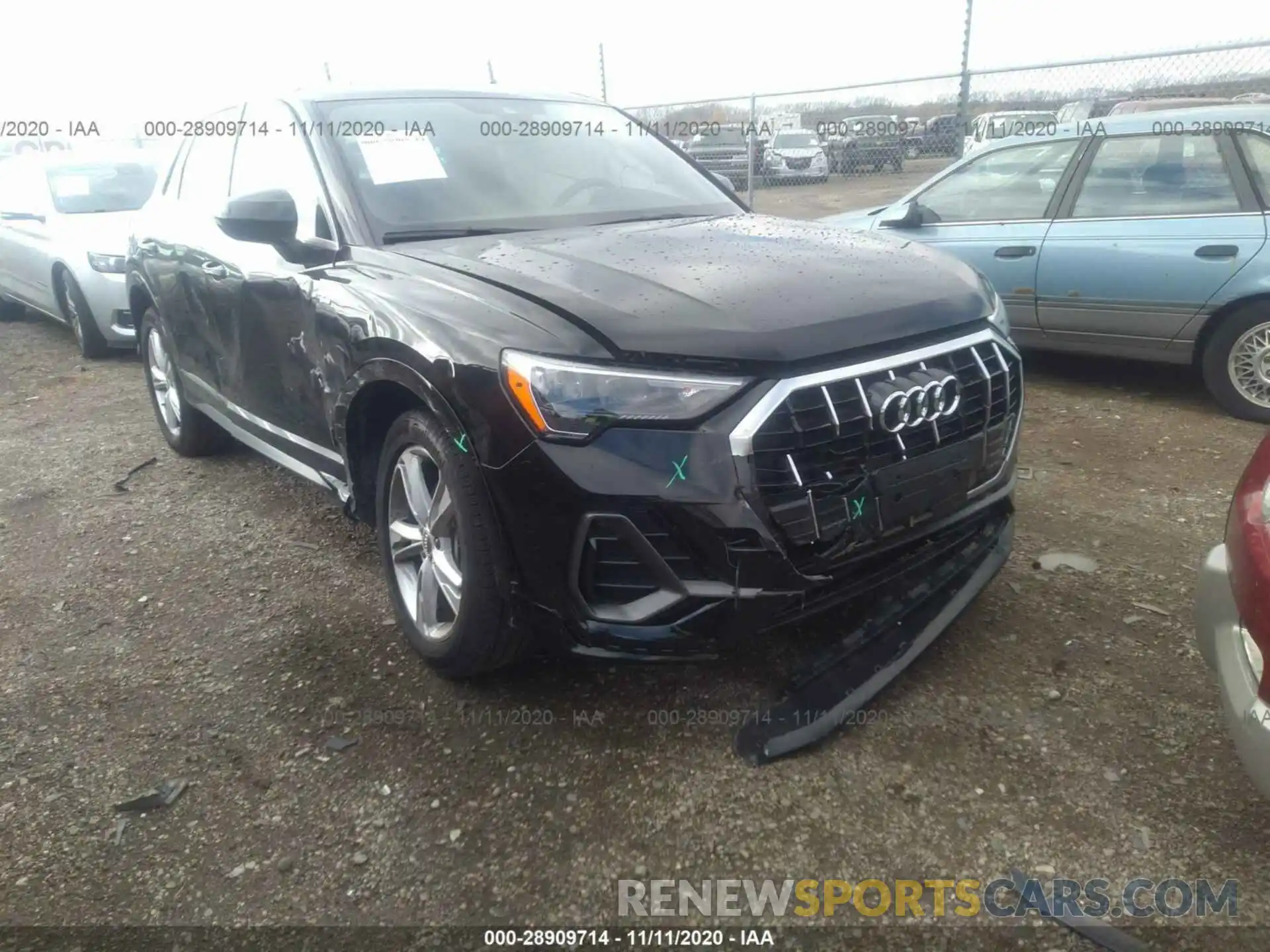 6 Photograph of a damaged car WA1DECF36L1042817 AUDI Q3 2020