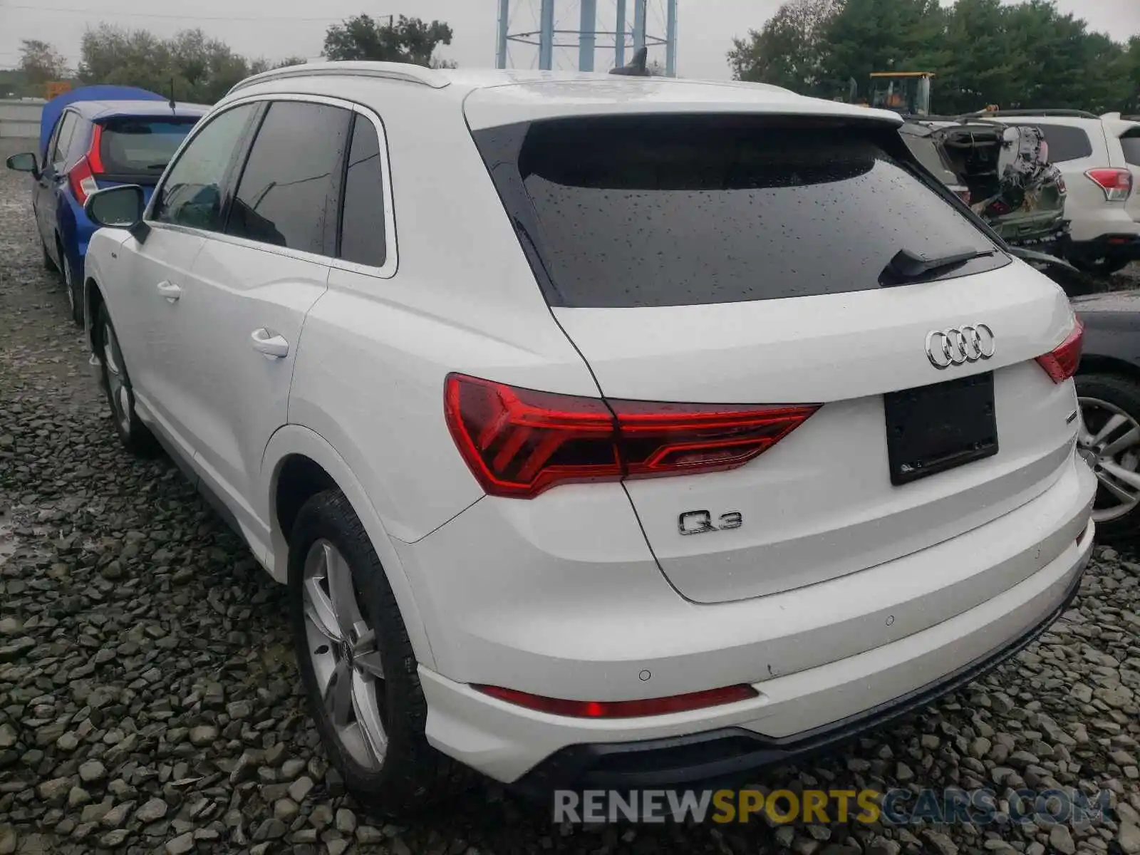 3 Фотография поврежденного автомобиля WA1DECF36L1043014 AUDI Q3 2020