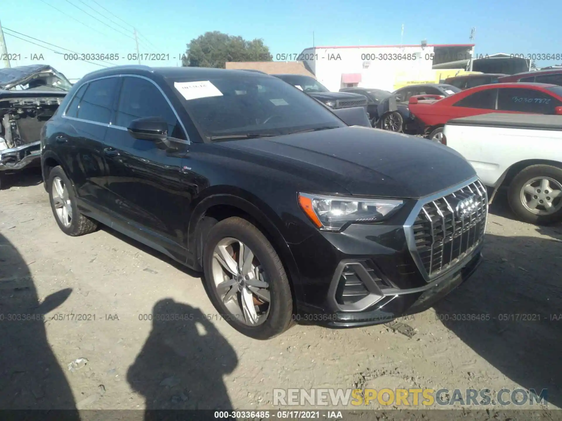 1 Photograph of a damaged car WA1DECF36L1053784 AUDI Q3 2020