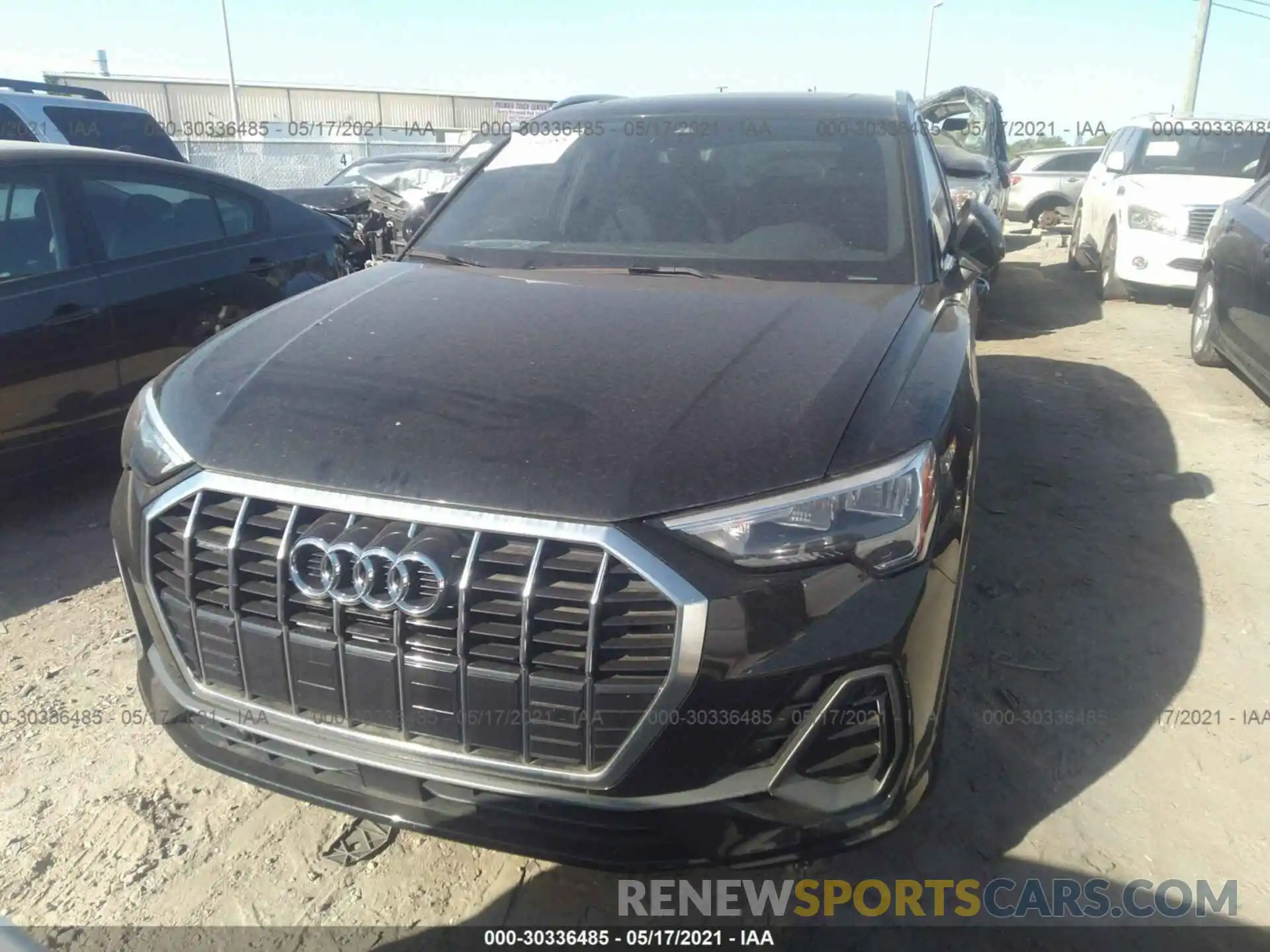 6 Фотография поврежденного автомобиля WA1DECF36L1053784 AUDI Q3 2020