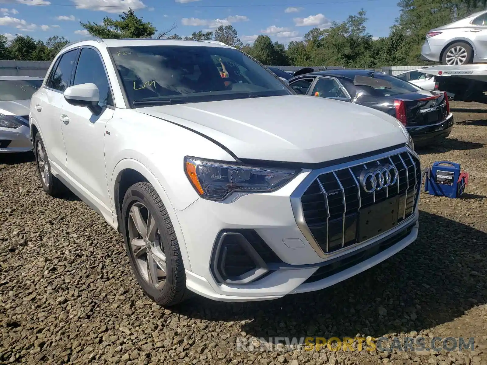 1 Фотография поврежденного автомобиля WA1DECF36L1061156 AUDI Q3 2020