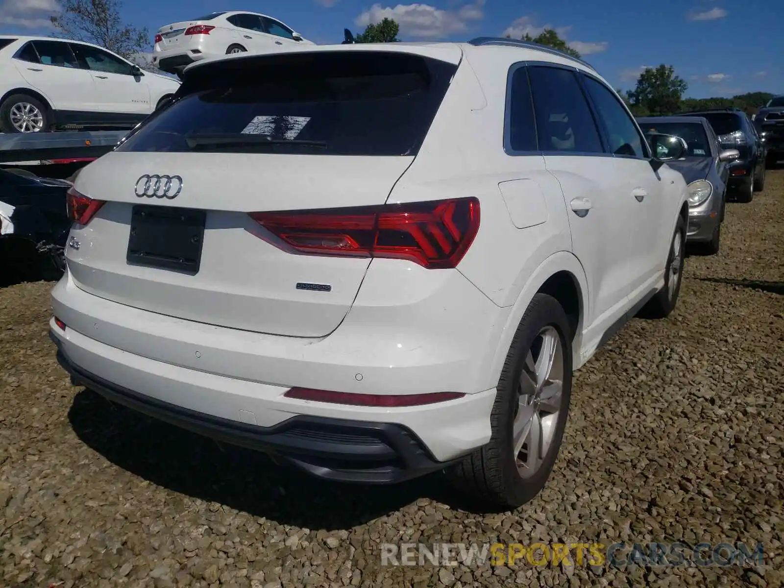 4 Фотография поврежденного автомобиля WA1DECF36L1061156 AUDI Q3 2020