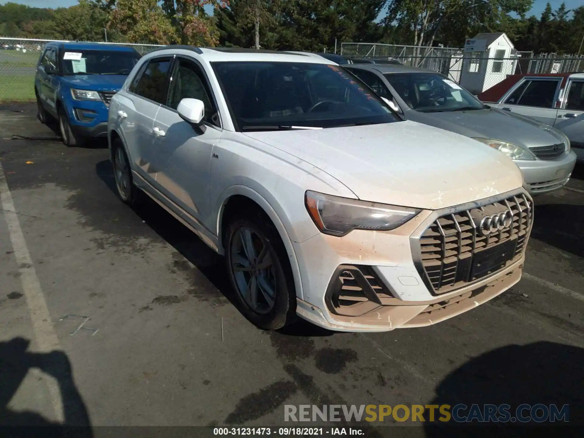 1 Фотография поврежденного автомобиля WA1DECF36L1079298 AUDI Q3 2020