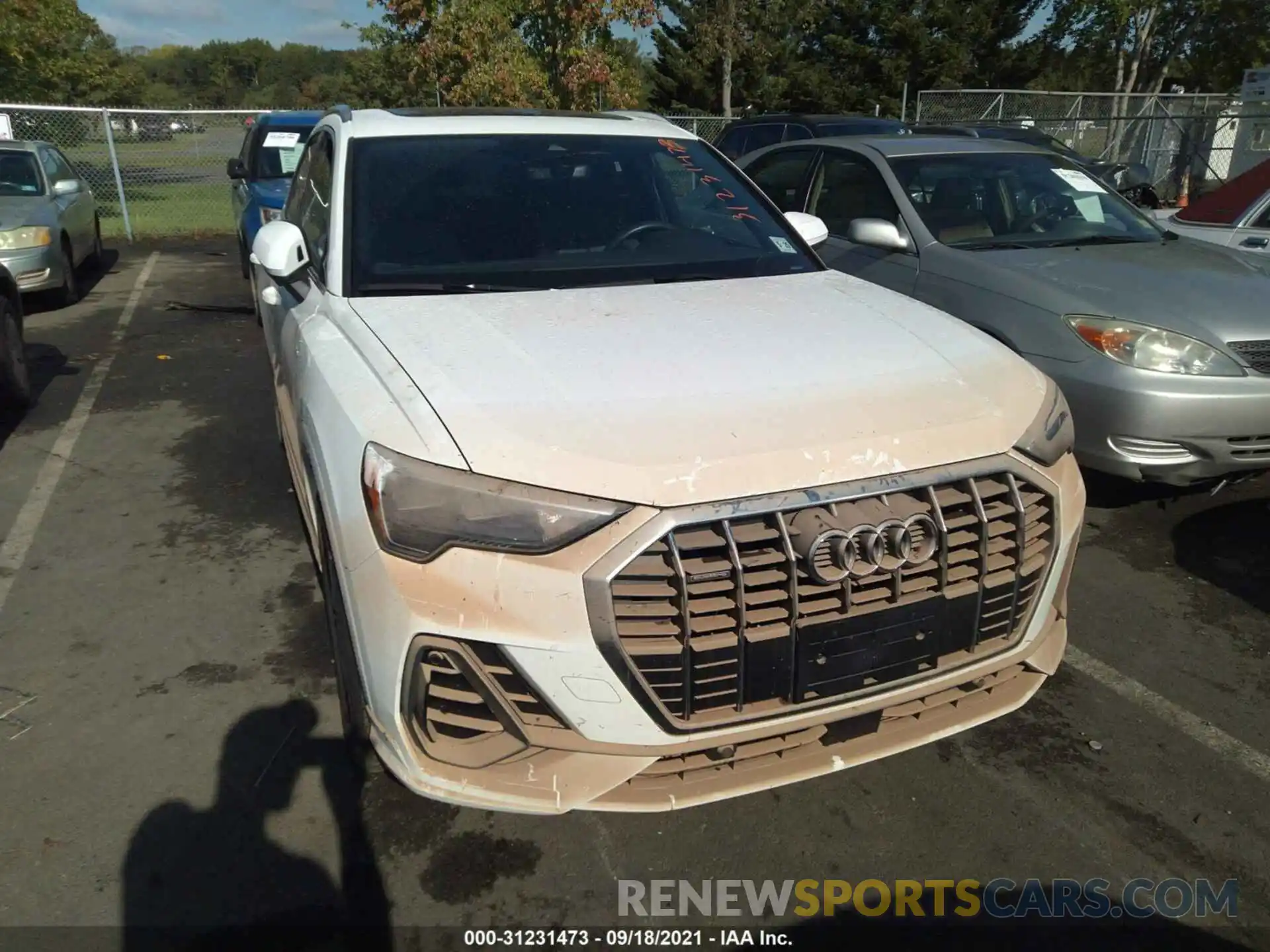 6 Photograph of a damaged car WA1DECF36L1079298 AUDI Q3 2020