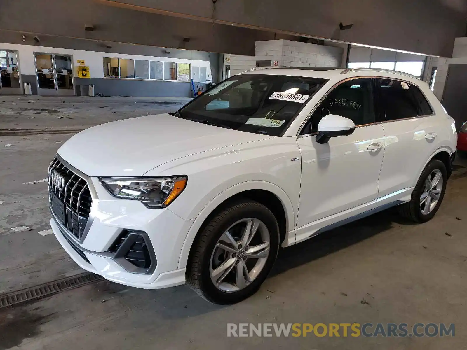 2 Photograph of a damaged car WA1DECF36L1103583 AUDI Q3 2020