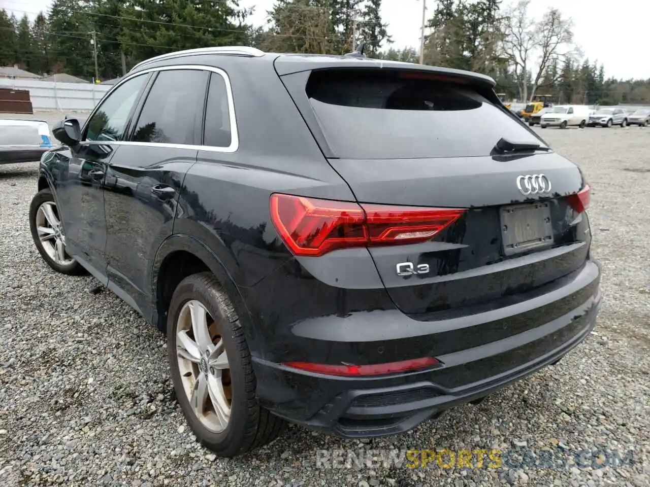 3 Фотография поврежденного автомобиля WA1DECF37L1041112 AUDI Q3 2020