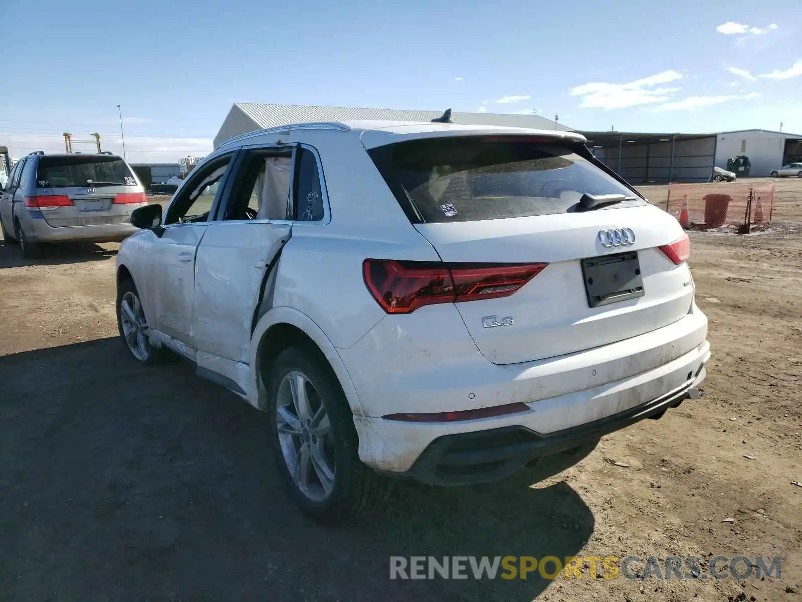 3 Фотография поврежденного автомобиля WA1DECF37L1047671 AUDI Q3 2020