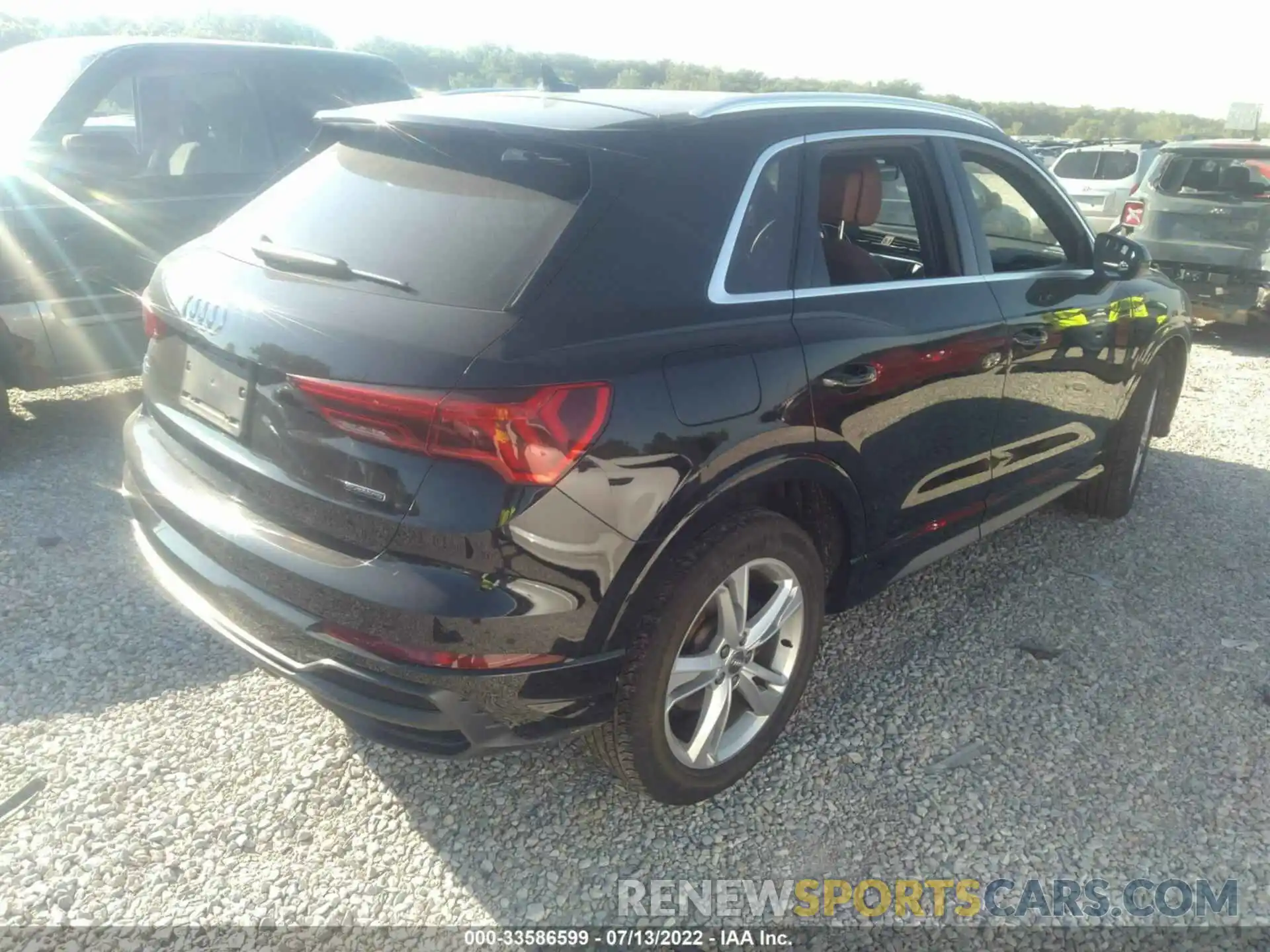 4 Фотография поврежденного автомобиля WA1DECF37L1105553 AUDI Q3 2020